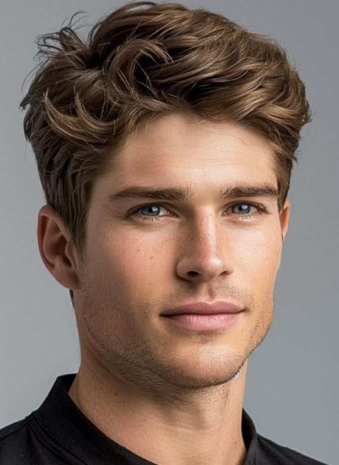 Prótesis Capilar para hombre con cara alargada