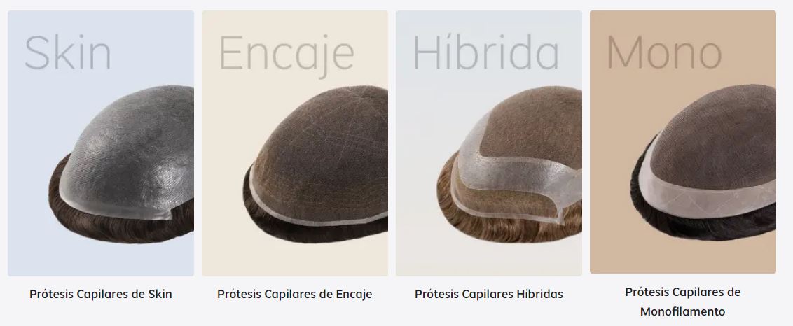 selecciona el tpo de protesis capilar - consejos para comprar