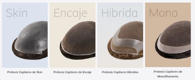 Selecciona el Tipo de Prótesis Capilar