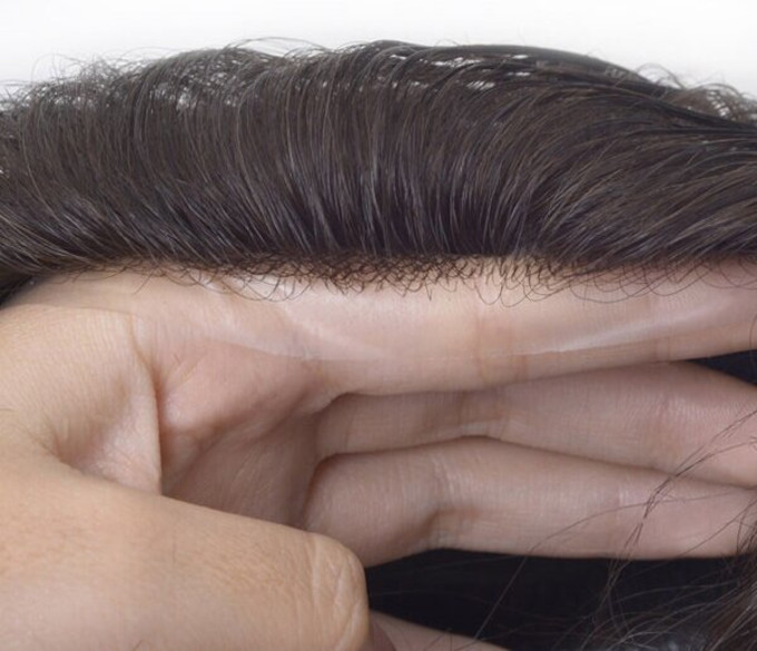 Prótesis Capilar Realista de Skin Delgado