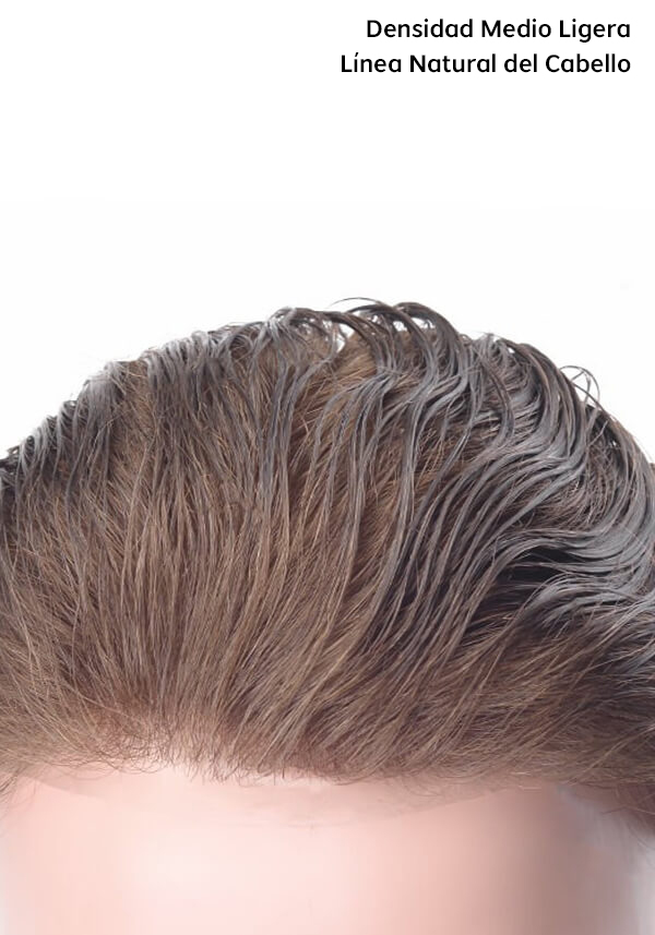 tupé para hombre de cabello humano remy