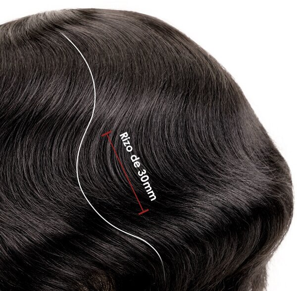 tipo de cabello protesis capilar